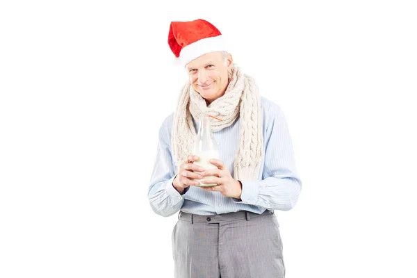 Kerstmis grootvader — Stockfoto