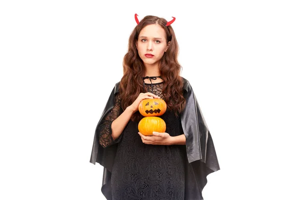Diablica Halloween — Zdjęcie stockowe