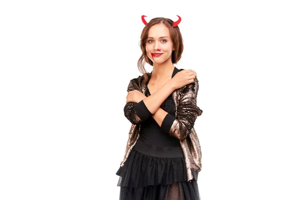 Charmante she-devil — Stockfoto