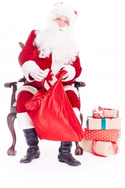 Noel Baba çuval ambalaj