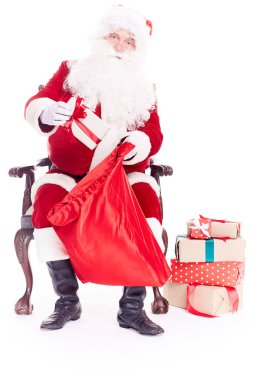 Noel Baba çuval ambalaj