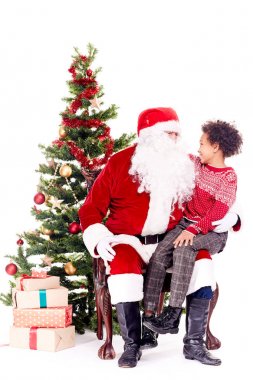 Noel Baba için konuşuyor