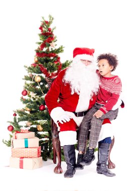 Noel Baba için konuşuyor