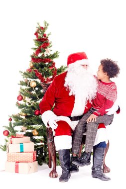 Noel Baba için konuşuyor