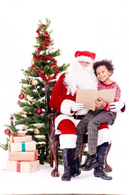 Santa Noel hikaye çocuk için okuma