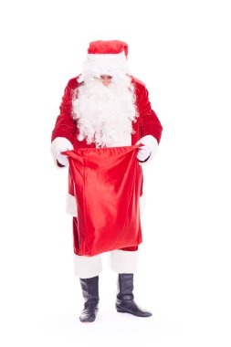 Noel Baba çuval ile