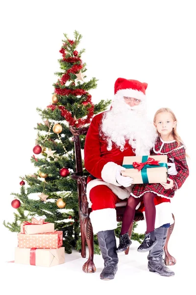 Coraz prezent od Świętego Mikołaja — Zdjęcie stockowe
