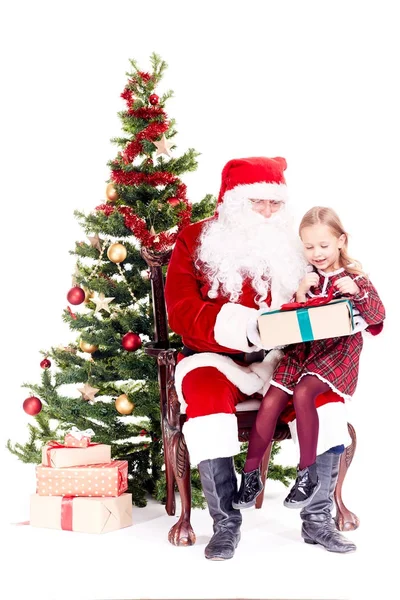 Coraz prezent od Świętego Mikołaja — Zdjęcie stockowe