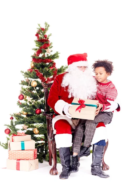 Regalo de Navidad de Santa Claus — Foto de Stock