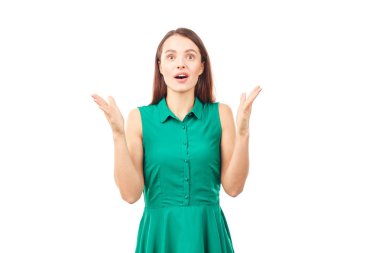 duygusal genç kadın