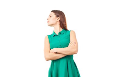 duygusal genç kadın