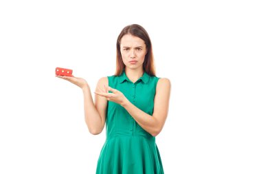 kadın küçük hediye kutusu