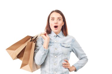 Genç alışveriş sevgilisi