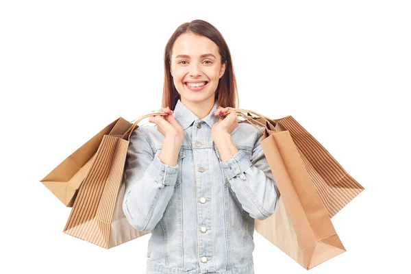 Joven amante de compras — Foto de Stock