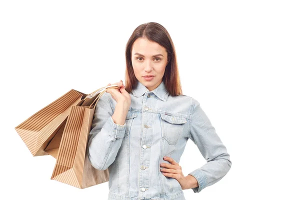 Young shopping lover — Stock Photo, Image