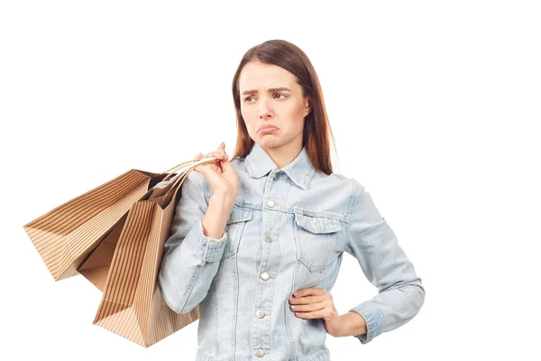 Joven amante de compras — Foto de Stock