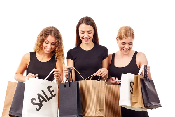 Black Friday Shopaholics — Stockfoto