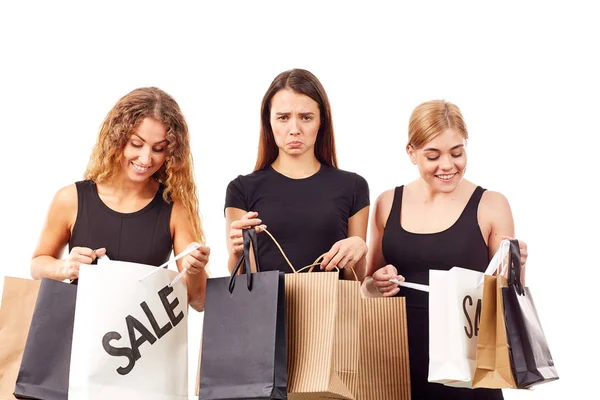 Black Friday shopaholics — Stock Photo, Image