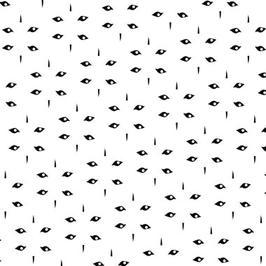 siyah ve beyaz gözleri desen dövme tarzı vektör, dövme tarzı beyaz zemin üzerine siyah ve beyaz gözleri desen vektör