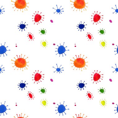 Model parlak nesne. beyaz kağıt üzerine suluboya.