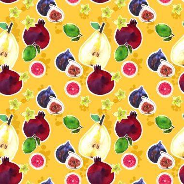 Parlak sorunsuz meyve deseni.