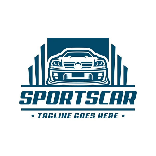 Modelo ou ícone do logotipo do carro esportivo —  Vetores de Stock