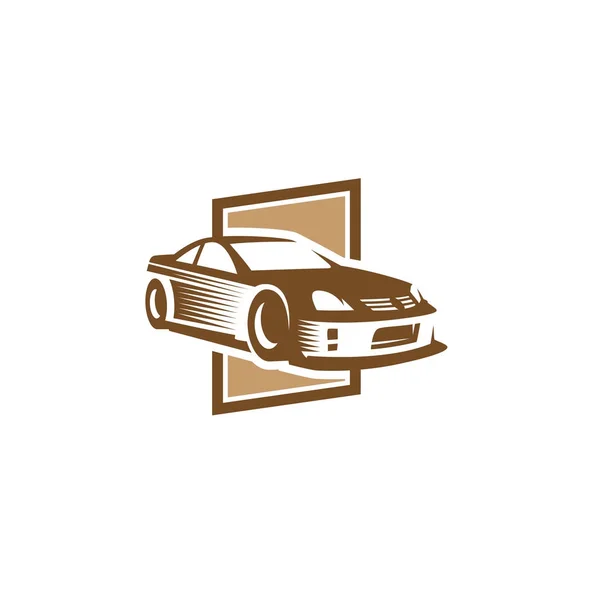 Modelo ou ícone do logotipo do carro esportivo — Vetor de Stock