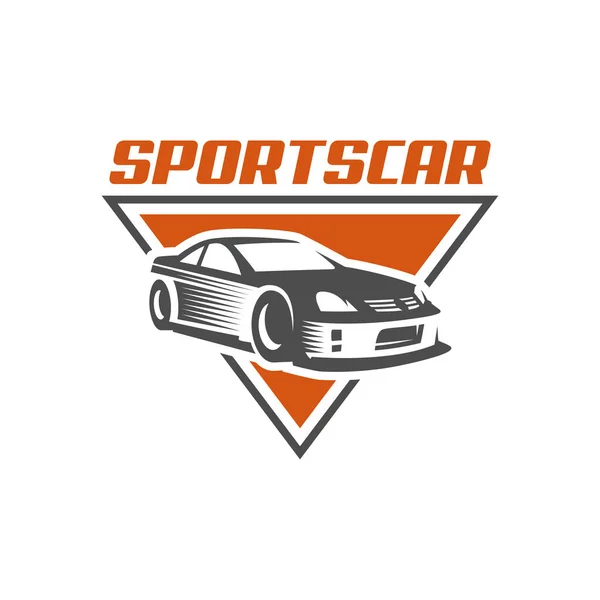 Modelo ou ícone do logotipo do carro esportivo — Vetor de Stock