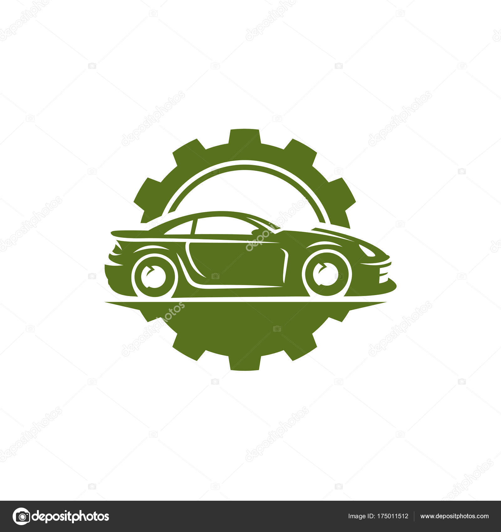 Sports Car Logo Template Or Icon Stock Vector - 