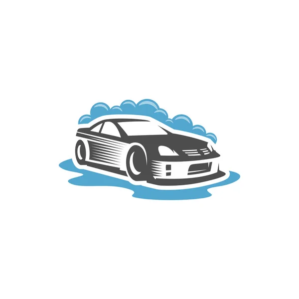 Sports Car Logo sjabloon of pictogram — Stockvector