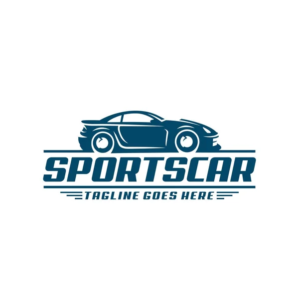 Spor araba Logo şablonu veya simgesi