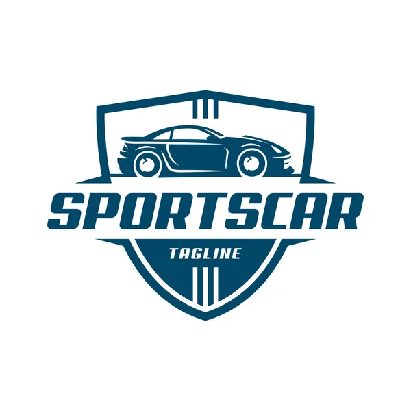 Spor araba Logo şablonu veya simgesi