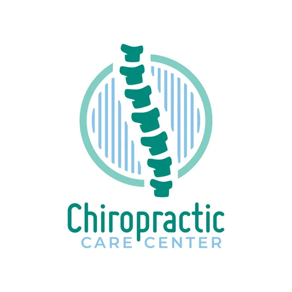 Chiropractic logo vector, spine health care medical symbol or icon, physiotherapy template Vektorgrafik