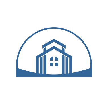 Lüks ev grup arazi mavi