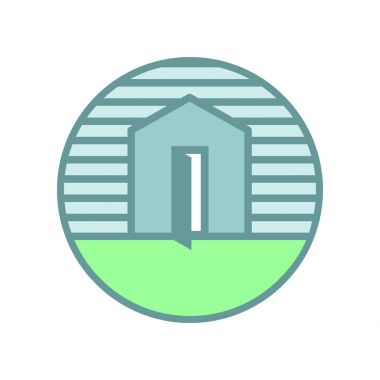 Yumuşak açık ev amblemi