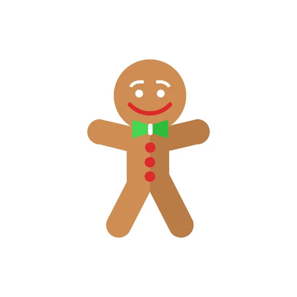 Simple Christmas Gingerbread - Stok Vektor