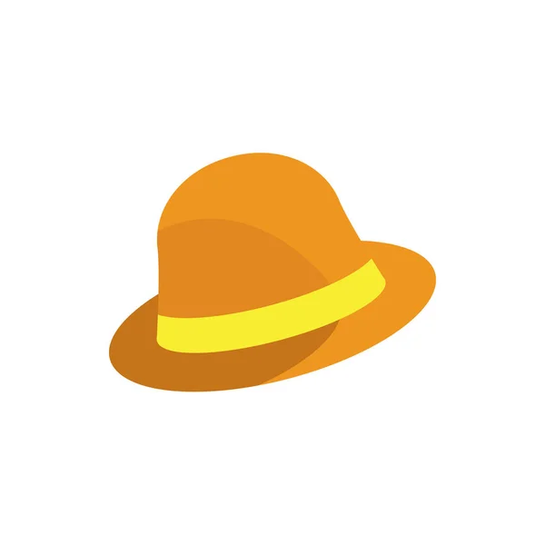 Simple Traveler Hat — Stock Vector