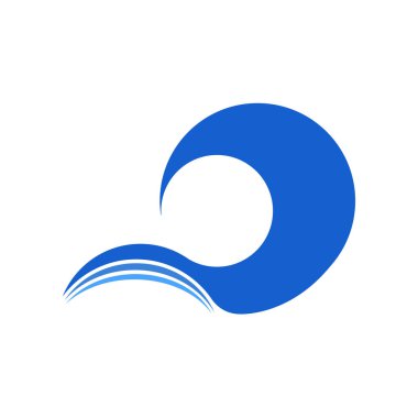 Büyük dalga soyut sembolü