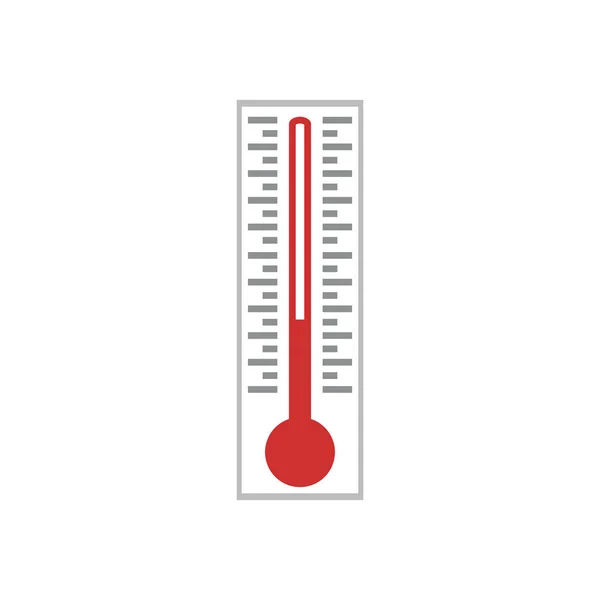 Einfaches Thermometer-Symbol — Stockvektor