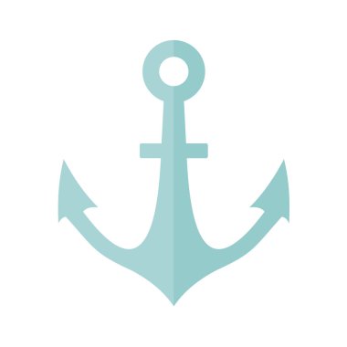 Basit deniz çapa illüstrasyon