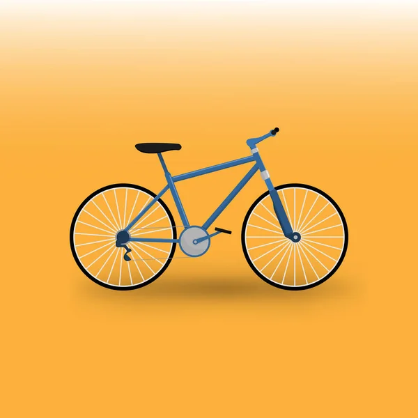 Mountainbike Fahrrad Illustration — Stockvektor