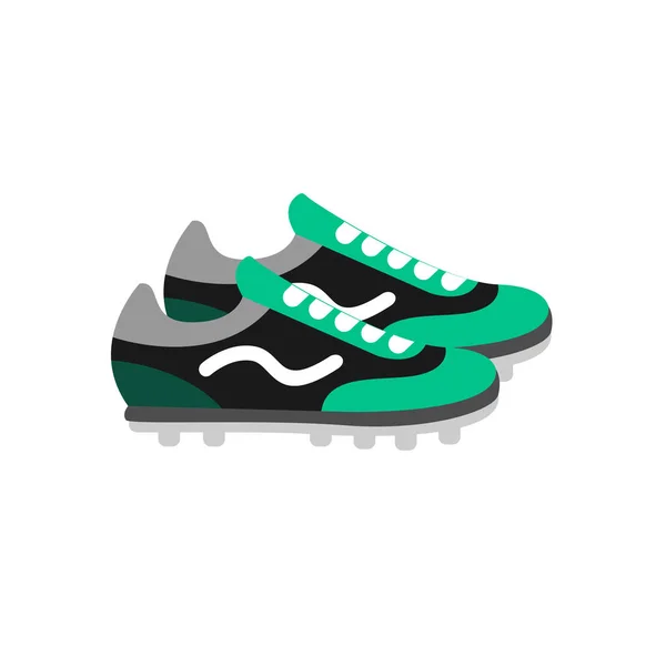 Football Shoes Soccer Illustration — Stock Vector