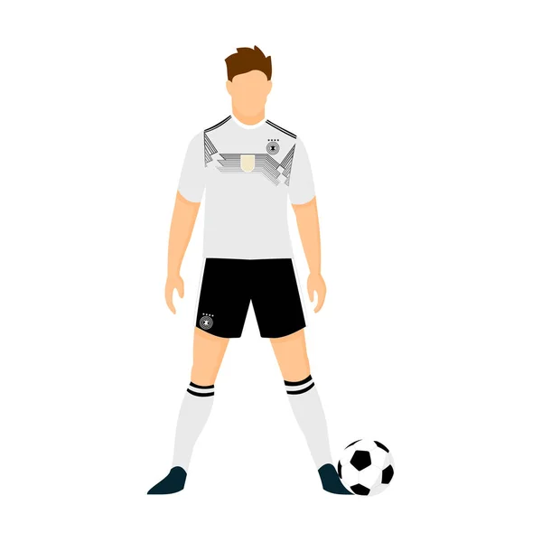 德国橄榄球队国家队世界杯例证 — 图库矢量图片