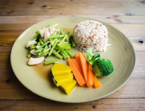 Menú de alimentos limpios —  Fotos de Stock