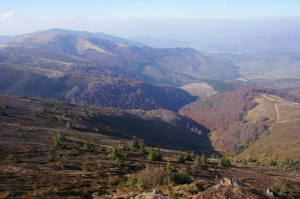 Sonbahar Karpatlar hiking