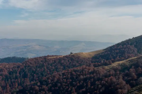 Красу Карпатських Гір Восени — стокове фото