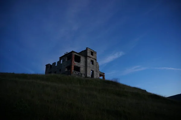 Gece Karpat Dağları hiking