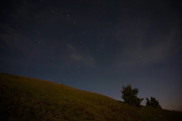 Gece Karpat Dağları hiking