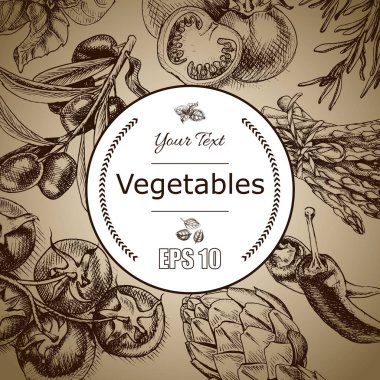 arka plan kroki otlar, domates.