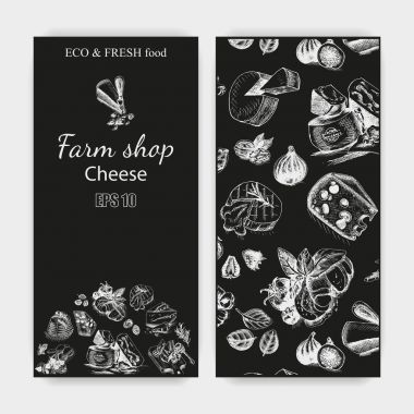 peynir yemek kartları taslağını